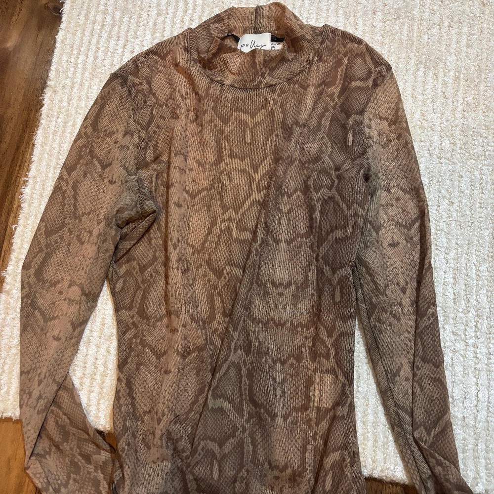 Princess Polly snake bodysuit